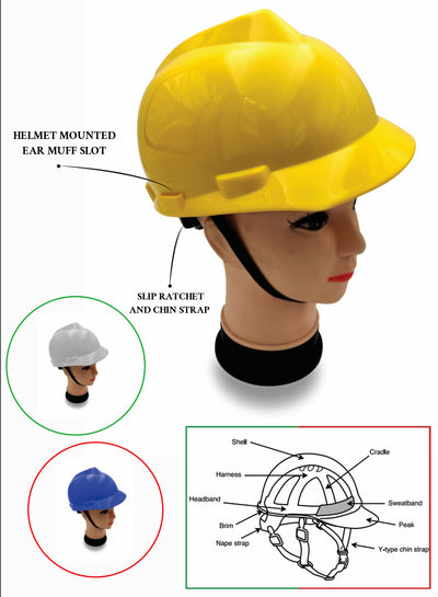 SAFETY HELMET – NON VENTED – (H1S)