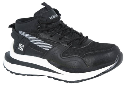 PQR Workland, SBP Protective Footwear, Black Color