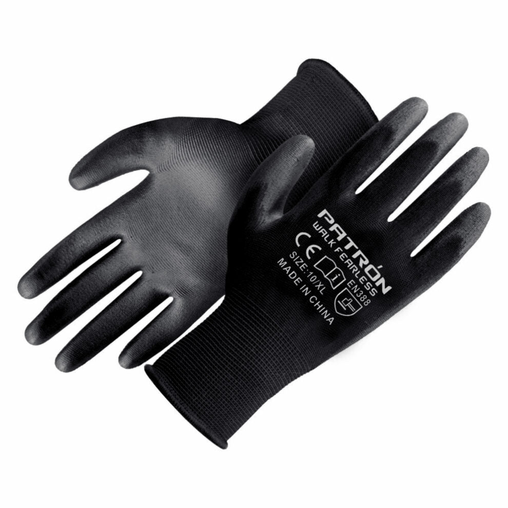 PU COATED KNITTED GLOVES – (PUCG)
