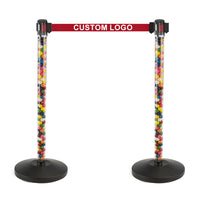 CLEAR RETRACTABLE BARRIER