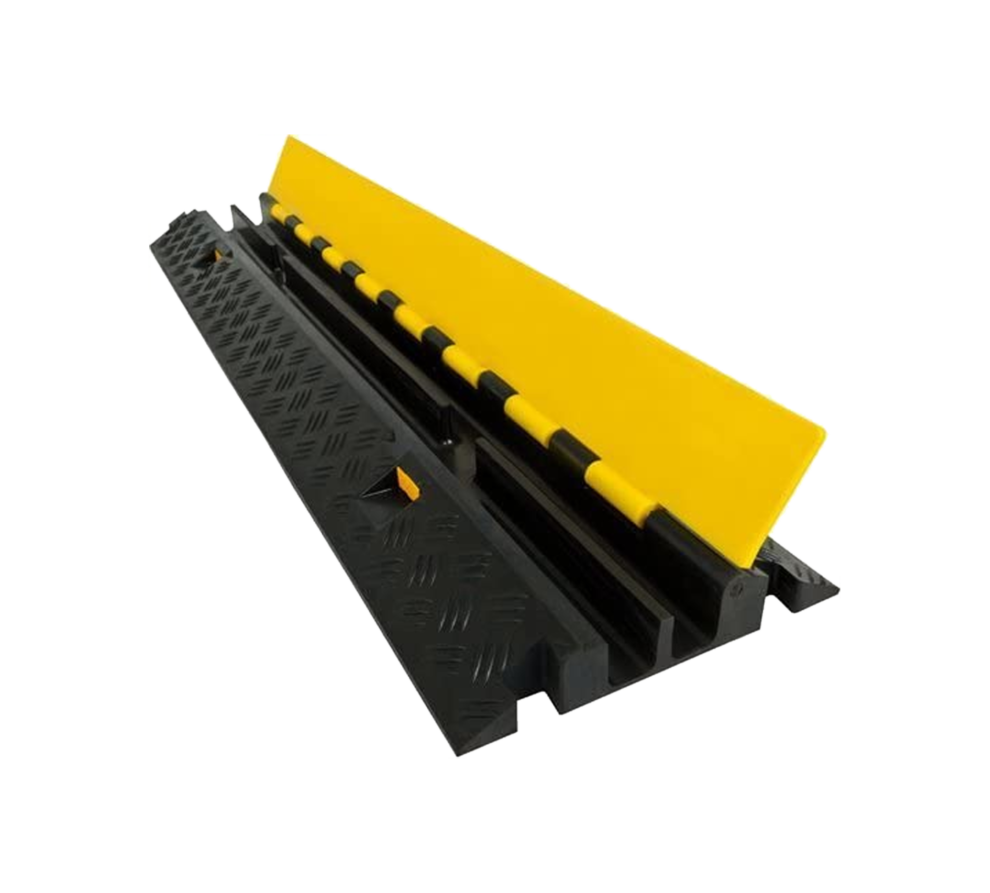 TWO CHANNEL CABLE PROTECTOR