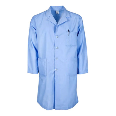 Lab Coat 65-35 PolyCotton - (L/Blue)