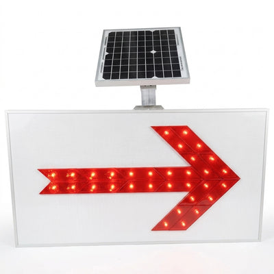 Solar Road Sign 70 x38 x7CM YF-DX5301