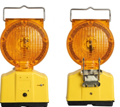 SOLAR WARNING LIGHT WITH CLAMP