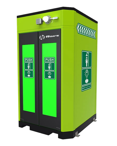 HAWS ePOD™ Indoor/Outdoor Heated Shower and Eye/Face Wash Booth - 8730