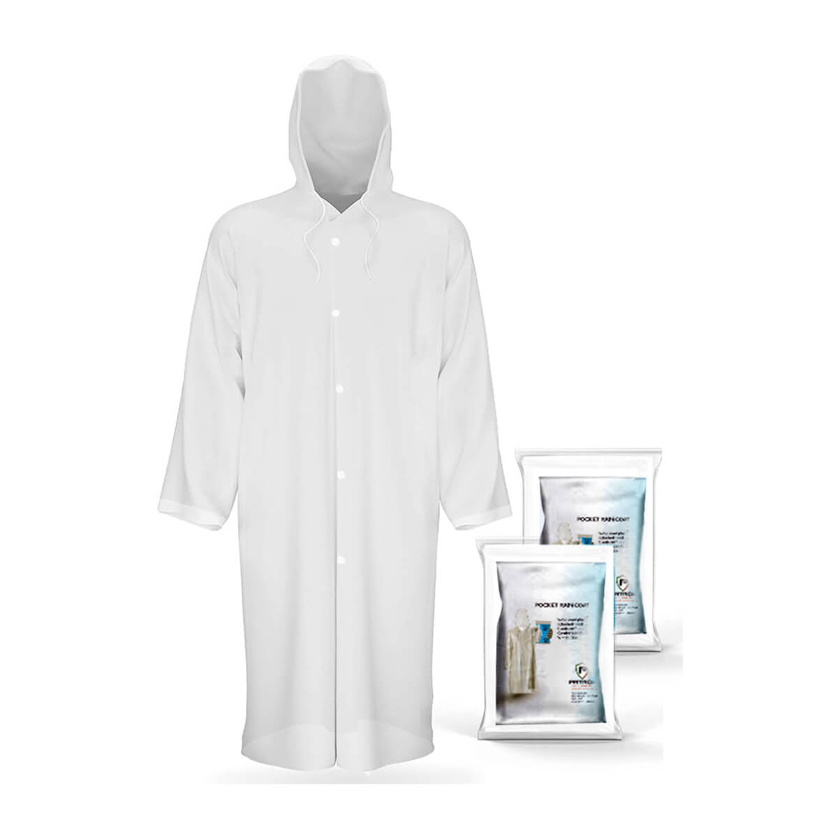 Disposable Rain Coat With Button – (IRC-3)