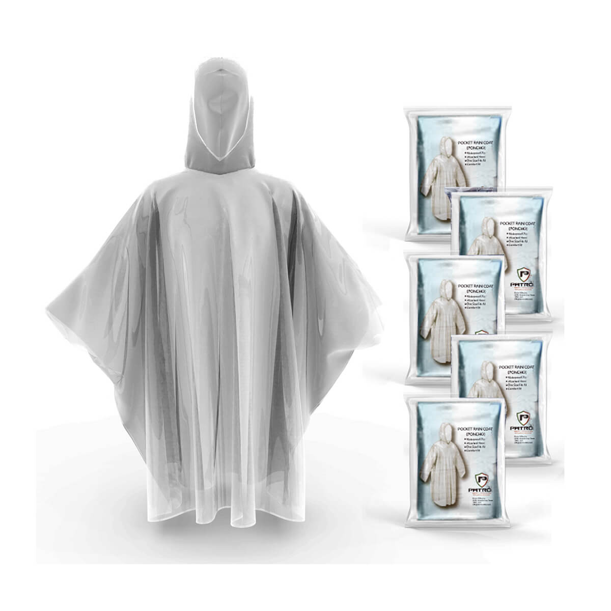 Disposable Rain Coat (Poncho) – (IRC-4)