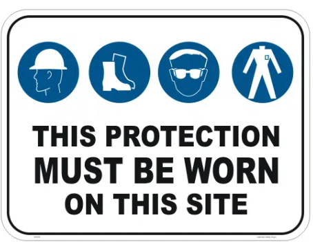 This Protection Must be Worn M1832