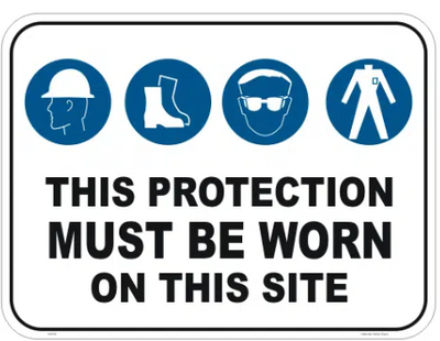 This Protection Must be Worn M1832