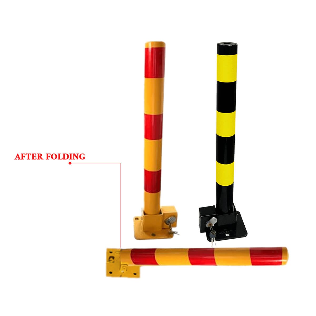 NO PARKING POLE