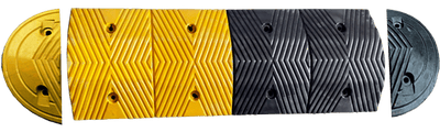 RUBBER SPEED HUMP – 1 MTR