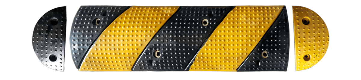 RUBBER SPEED HUMP – 1 MTR