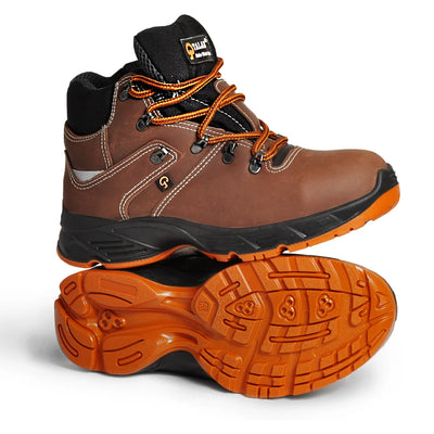 TALAN Safety Brown shoes