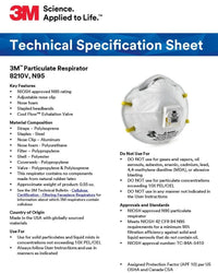 3M™ Dust Mask 8210 V