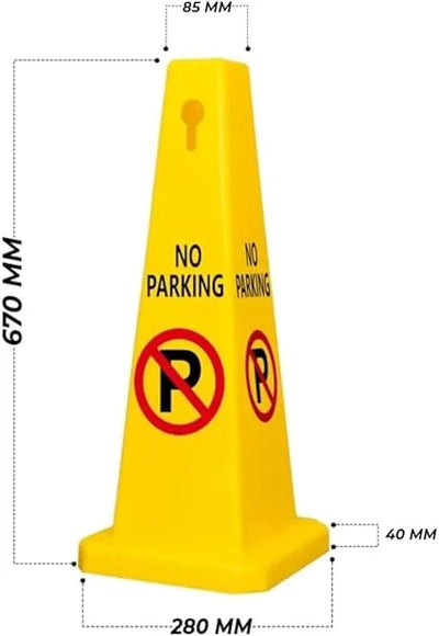 No Parking Traffic Cone