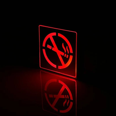 NO Smoking Sign LED