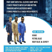 Safety Pant Shirt 100% Cotton