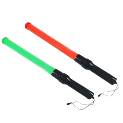 Reflective Traffic Baton (Red & Green)