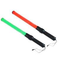 Reflective Traffic Baton (Red & Green)