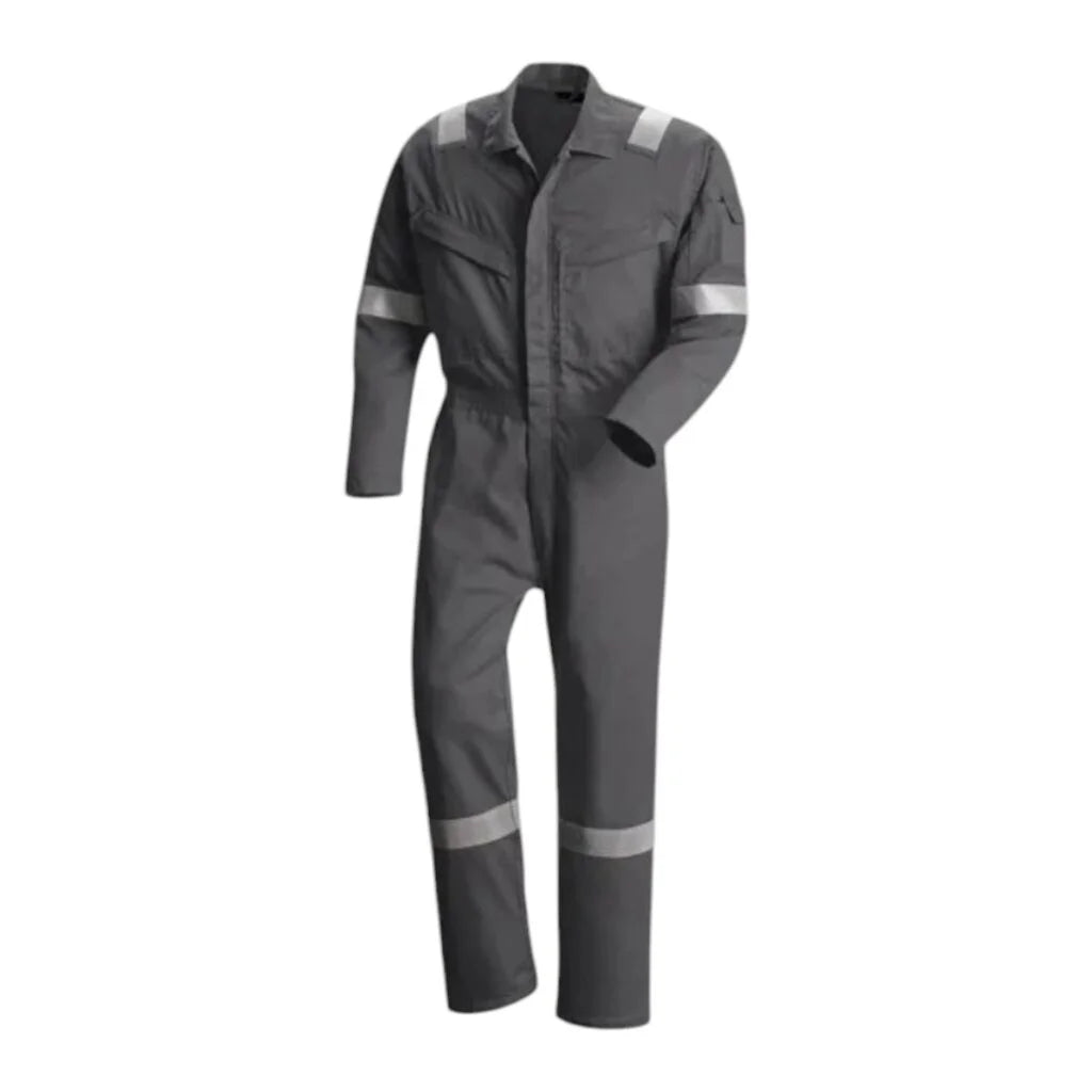Safety Coverall Reflective (Grey) - Redway