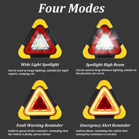 Safety Traingle Warning Light