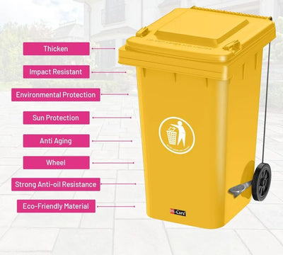 Spill Drum 30gl /120Ltr (Yellow)