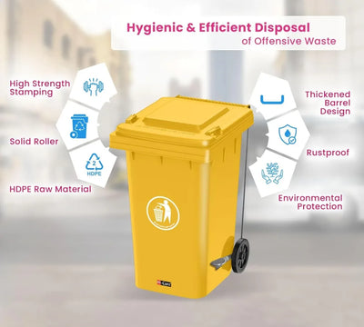Spill Drum 90gl/ 360Ltr (Yellow)