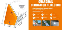 Twin Reflector Guardrail