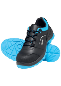 uvex 2 Xenova S3 Safety Shoes - Low, Width 11, Water-Repellent Leather - 95552
