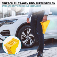 WHEEL CHOCK YELLOW