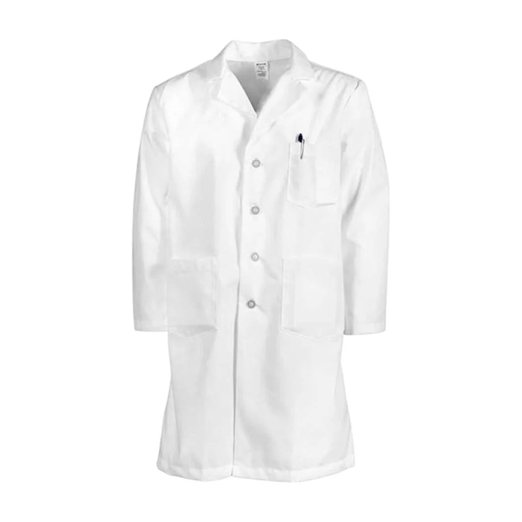 Lab Coat 65-35 PolyCotton - (White)